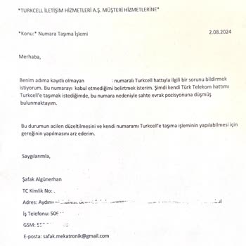 Turkcell'e Geçişte Yaşanan Kara Liste Sorunu