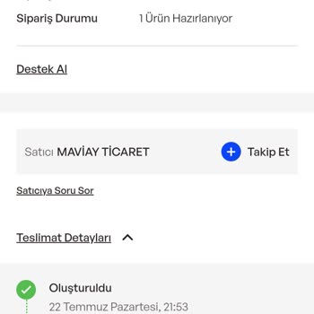 İdefix'ten Alınan Klima Siparişi Hala Kargolanmadı