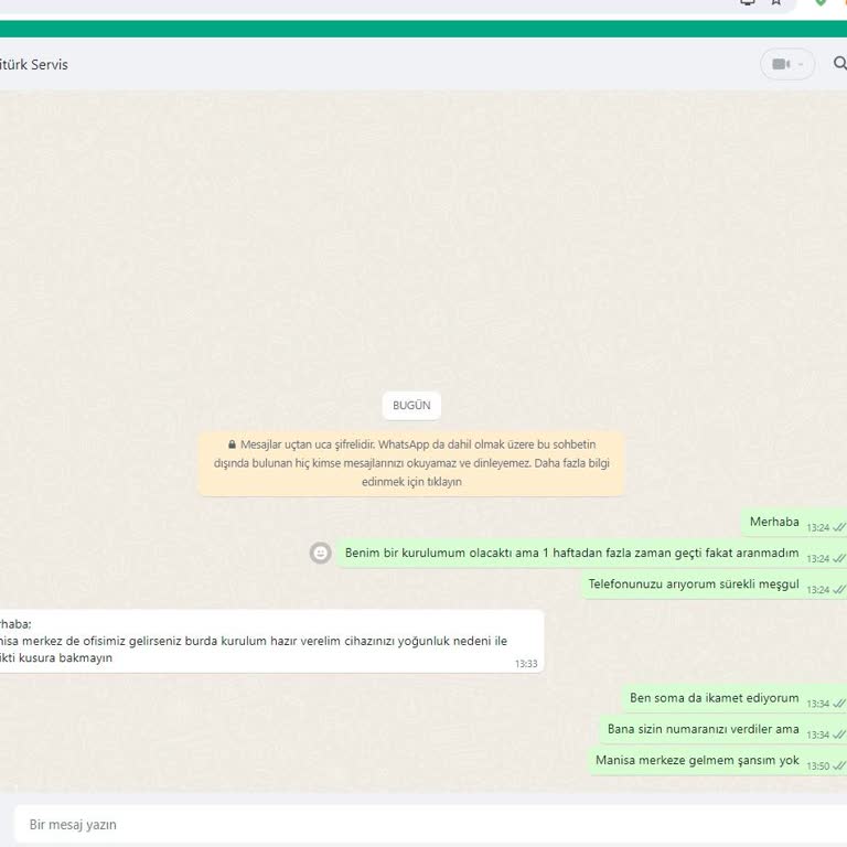 Digiturk Bayisinin 1.5 Haftadır Kurulum Gerçekleştirmemesi