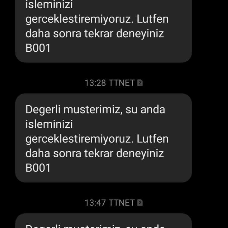 Türk Telekom Uygulaması Kullanım Sorunu