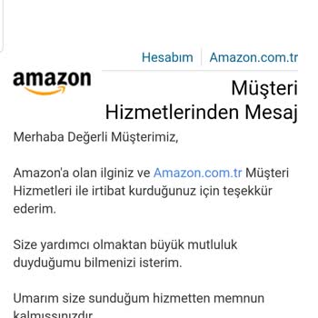 Amazon.com Faturasız Ürün Satışı