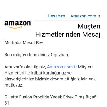 Amazon.com Faturasız Ürün Satışı