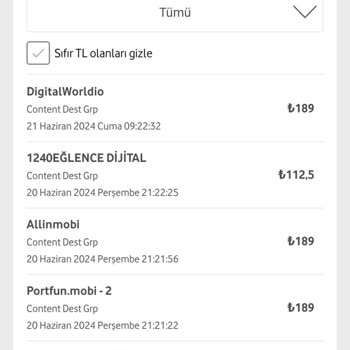 Vodafone Habersiz Abonelik Ve Faturalandırma Sorunu