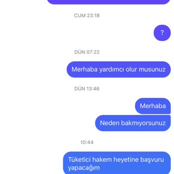 Doa Kozmetik Para İademi Gerçekleştirmiyor