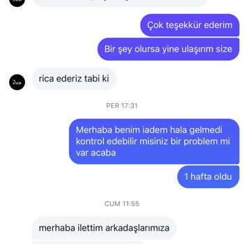 Doa Kozmetik Para İademi Gerçekleştirmiyor