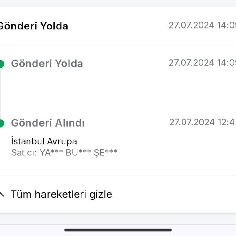 Trendyol Express Kargom 10 Gündür Yolda