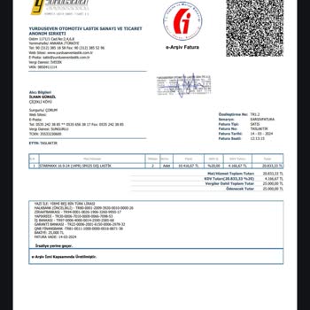 Starmaxx Otomotiv Lastik Satış Sonrası Destek Sorunu