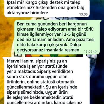 EasyCep Satıl Aldığım Ürün Gönderilmiyor!