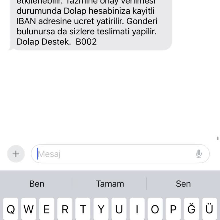 Dolap Uygulaması Satış