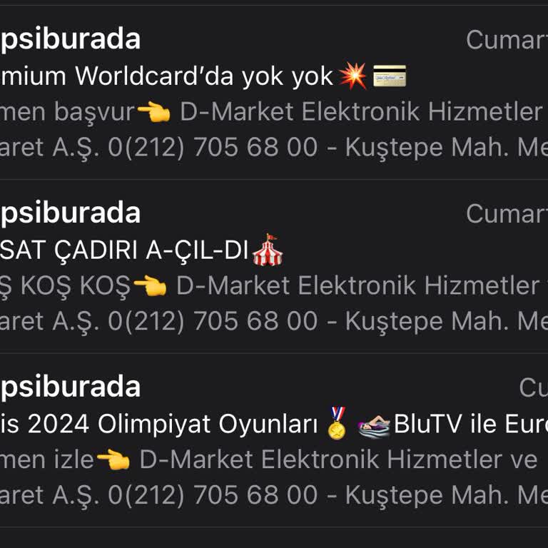 Hepsiburada Mail Bildiriminin Gereksizliği