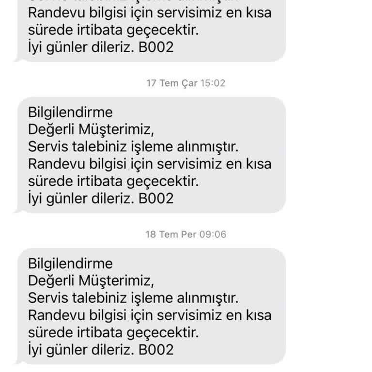 Daikin Klima Servisi Gelmiyor