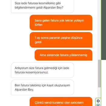 Hepsiburada Hb Fatura Kesmiyor Ve İade Edilen Ürünün Ücretini Geri Vermiyor