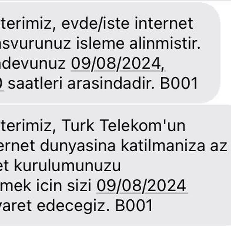 Türk Telekom Evde İnternet Yeni Başvuru Süreci Verimsiz
