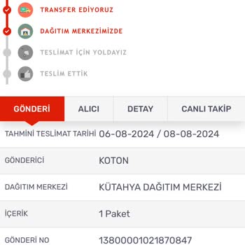 Kargom Sende Kütahya Dağıtım Merkezi