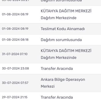 Kargom Sende Kütahya Dağıtım Merkezi