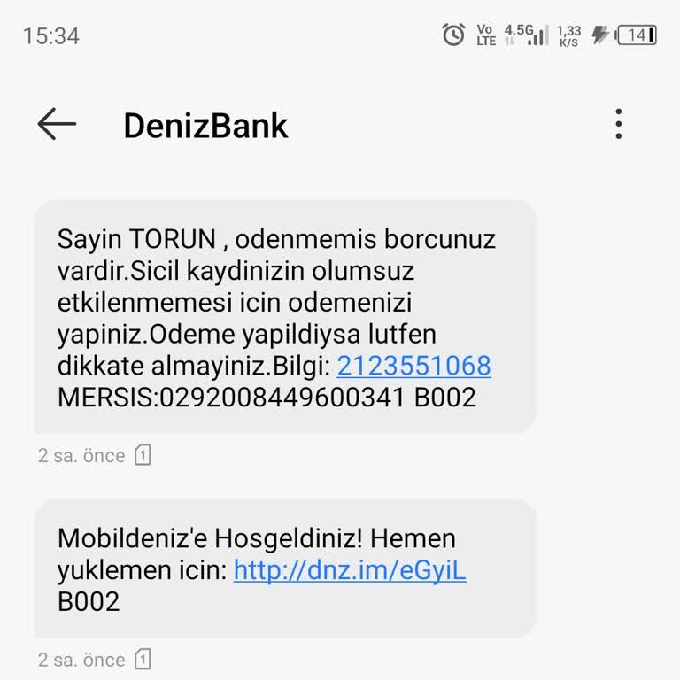 Denizbank Sorunu Çözmedi Acilen Sorun Çözüm Bekliyoruz