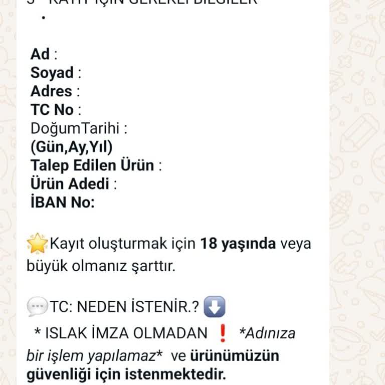 Mavi Paketleme Kişisel Bilgilerimi Alıp İş Vereceklerini Söylediler