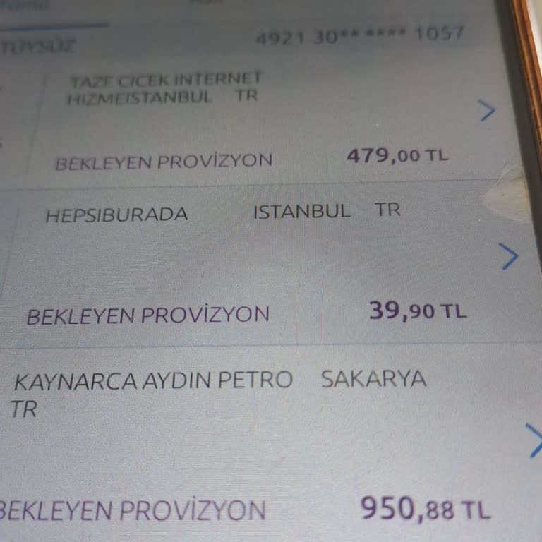 Hepsiburada Sipariş Ve İşlem Olmadığı Halde Çekilen Tutar