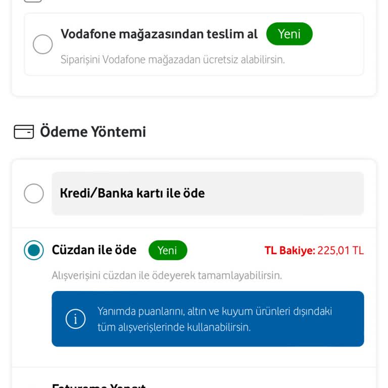 Vodafone Yanımda Uygulamasında Teknik Sorun Ve Para İadesi Problemi