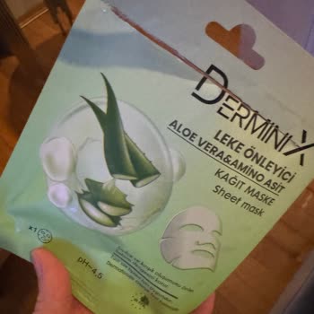 Derminix Kağıt Maskenin İçerisinde Bulunması Gereken Kağıt Maske Çıkmadı