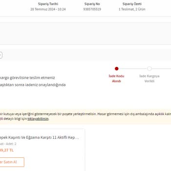 Trendyol Express Laventin Şampuan Gönderilmiyor Bilerek