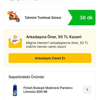 Migros Geciken Ve İptal Edilen Siparişler Hakkında Mağduriyet