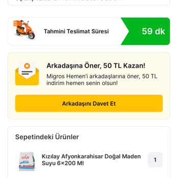 Migros Geciken Ve İptal Edilen Siparişler Hakkında Mağduriyet