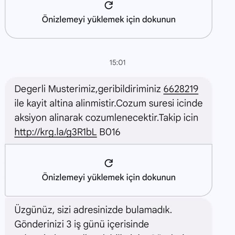 Aras Kargo Tekirdağ Şubesi Kuryesi Kargomu Teslim Etmedi