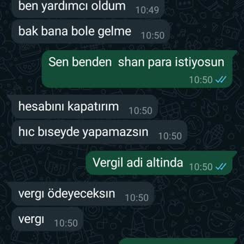 Atlas Yatırım 7128.85 Dolar Tarafıma Ödenmesi
