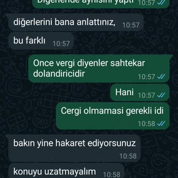 Atlas Yatırım 7128.85 Dolar Tarafıma Ödenmesi