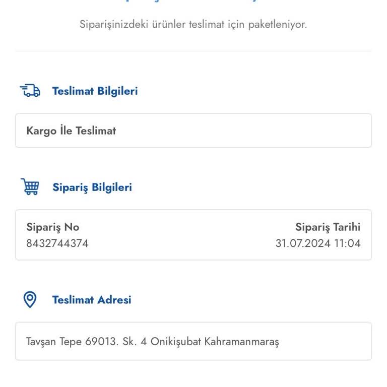 Şok Market Kargo Süresi Hakkında