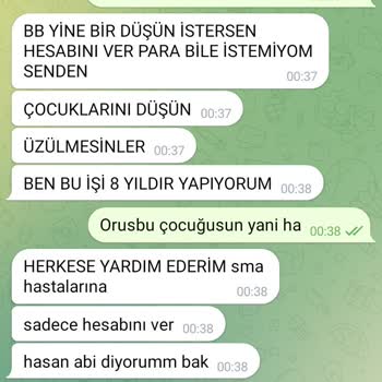 Telegram Tehdit Ediyorlar Beni