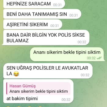 Telegram Tehdit Ediyorlar Beni