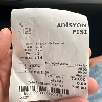 Ciğerci Bahattin Yanlış Hesap Ve Yanıltıcı Hizmet Deneyimi