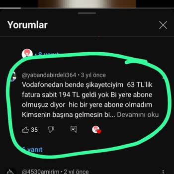Vodafone İzinsiz Abonelik Ve Mobil Ödeme Sorunu