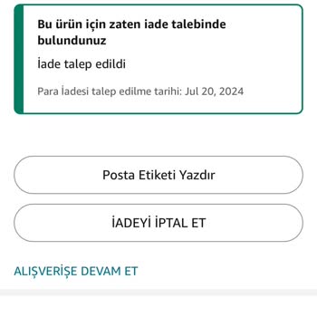 Amazon Ürünler Gönderilmiyor Ve Para İadesi Yapılmıyor
