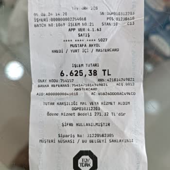 Tüvtürk Kredi Kartı Ödemelerinde Ek Komisyon Alıyor.