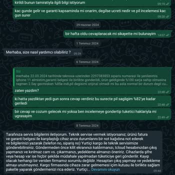 Teknosa Hb Bilişim Mağduriyet, Servis Yetersizliği, Sahte Parçalar