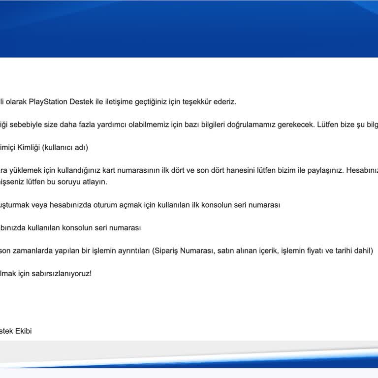 PSN Hesabım Çalındı Ve PlayStation Türkiye Yok?