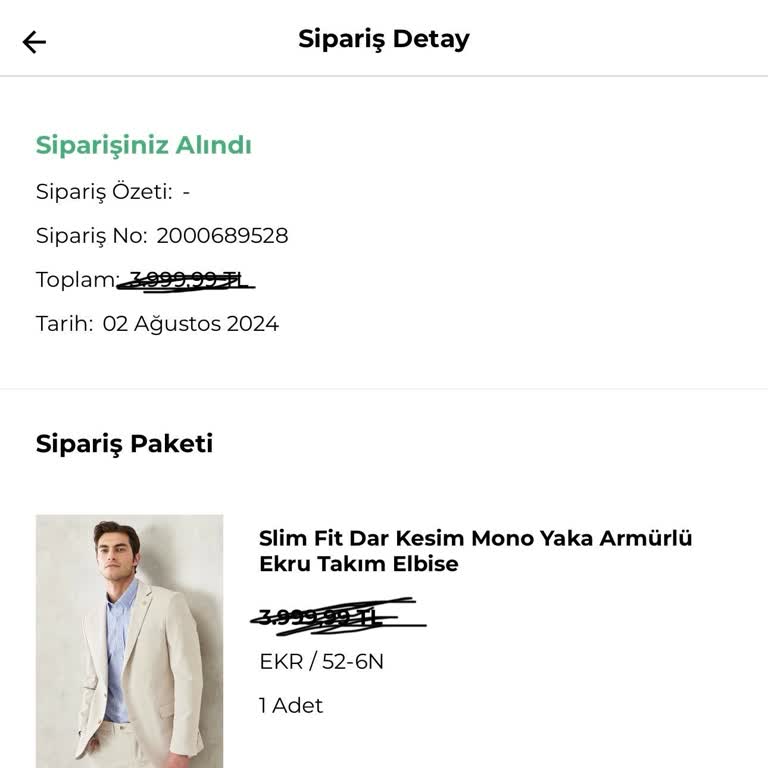 Altınyıldız Classics Gönderilemeyen Kargom 😕