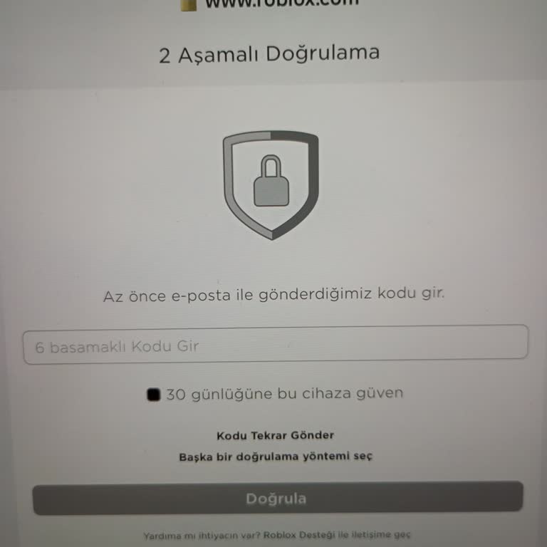 Roblox Ana Robuxlu Hesabıma Giremiyorum!