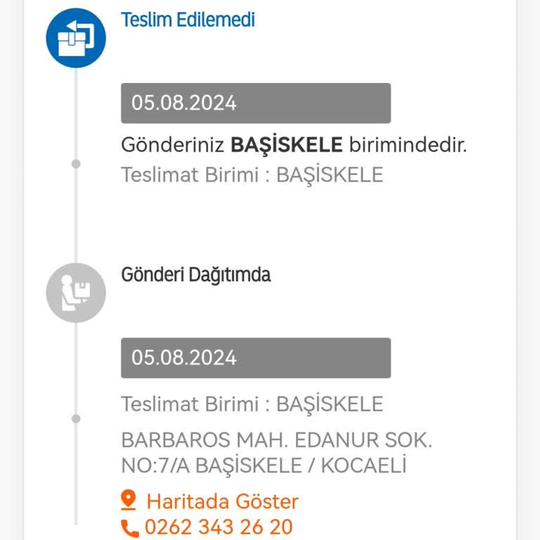 Kocaeli Başiskele MNG Kargo Umursamazlığı
