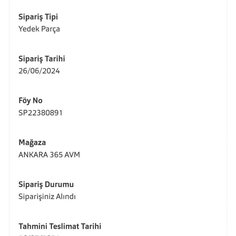 Atasun Optik Gözlük Camını Göndermiyor