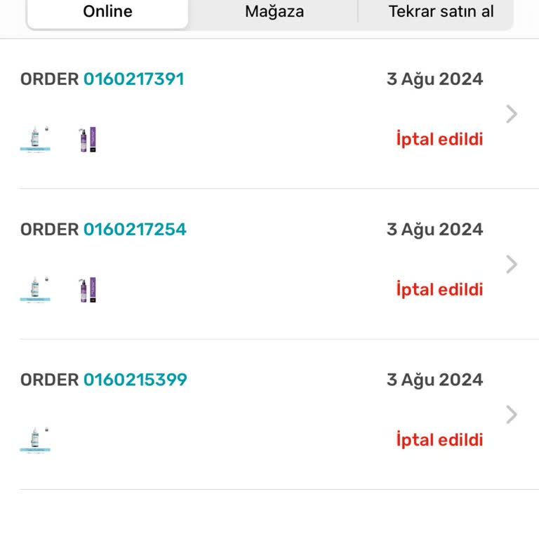 Watsons İndirimli Ürünlerde Sürekli İptal Sorunu