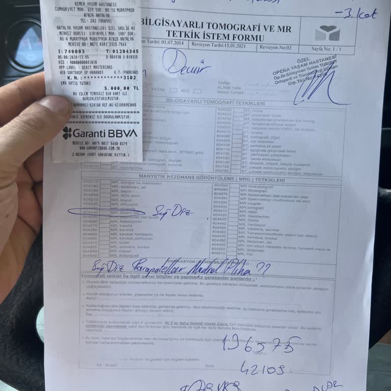 Opera Yaşam Hastanesi Yüksek Ve Tutarsız Fiyat Uygulaması