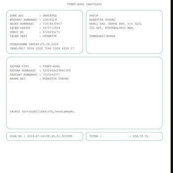 Türk Telekom Fatura İadesi Sorunu Ve İlgisizlik