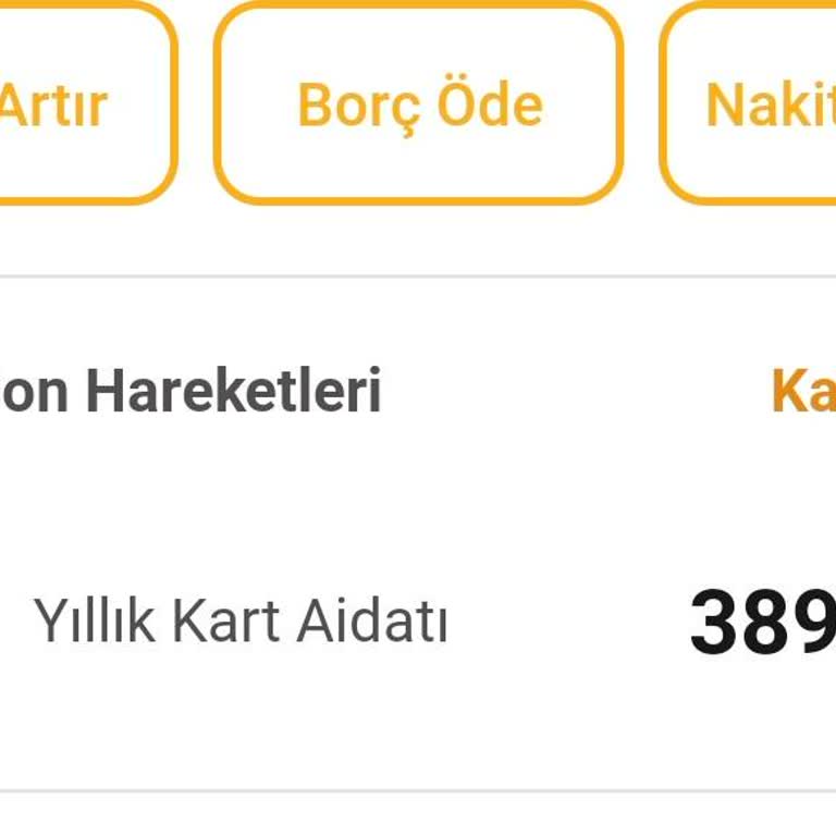 VakıfBank Kredi Kartı Aidatı