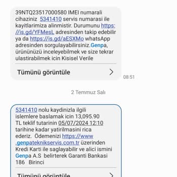 Genpa Akıllı Saatime Zarar Verdi Onarmıyor 2 Kat Ücret İstiyor