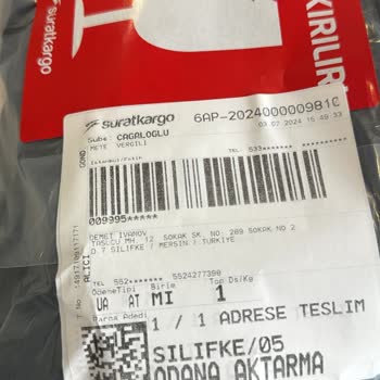 Sürat Kargo Telefonumu Kayıp Etti!