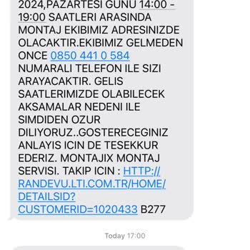 Montajix Aldığım Hizmeti Tamamlamıyor